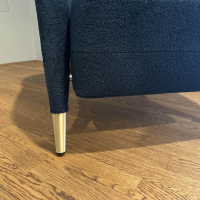 Molteni & C - Sessel Gio Ponti D 151 4 Bezug Stoff Wonder WG488 Blue Petrol Blau Korpus Amerikanisch Nussbaum - 2