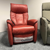 himolla - Relaxsessel 7068 Cumulus Mini Leder 27 Eleganza Campari Rot Mit Elektrischer Verstellung Inklusive Akku - 6