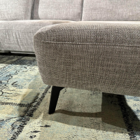 Comfort Republic - Ecksofa Theodor Stoff Renegade 149 Steel Grau Metallfuß Schwarz Mit Motorischer Verstellung - 9