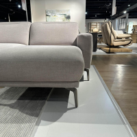 Mondo - Ecksofa Ensemble Shima Stoff Escana Naturel Beige Füße Metall 01BR Brushed - 5
