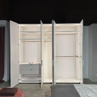 Interlübke - Kleiderschrank Intaro D3405 Lack M03 Schneeweiß Mit Beleuchtung Und Innenspiegel - 5