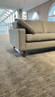 COR - Sofa Conseta Stoff 8156 Mint Grau Grün Füße Metallkufen Platin Feinstruktur - 7
