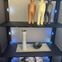 Culti Shakkai - Badezimmerschrank Cube Grau Und Schwarztöne - 16