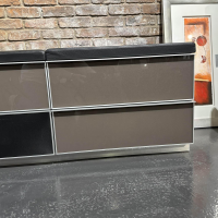 Spectral Smart Furniture - Medienmöbel Front Glas Korpus Schwarz Oberfläche Gepolstert - 5