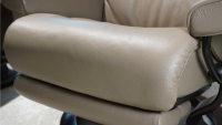 Stressless - Sessel View M Leder Batick Mole Braun Füße Classic Wenge Gebeizt Mit Power Leg And Back - 5