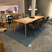 Jab Anstoetz - Teppich 240x170 Lana Mix Blau Beige - 4