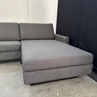 COR - Ecksofa Conseta Stoff 8160 Schwarz Grau Metallkufen P120 Pulverbeschichtet Schwarz Mit Filzgleiter - 6