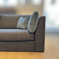 Bielefelder Werkstätten - Ecksofa Inspiration Stoff Nevia BW1752-252 Grau - 8