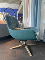 Freifrau - Sessel Leya Lounge Chair Stoff Bezug Spritz Acqua Rücken Stoff Vidar mit Wippmechanik - 6