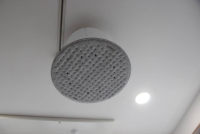 Nimbus - Akustikleuchte Lighting Pad Lounge R 600 Vario Vlies Grey Dawn Grau Mit Konverter - 4