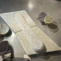 Edra - Sofalandschaft On The Rocks Modulsofa Stoff Kat. T Bianco White 8123 Weiß - 5