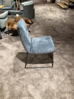 Natura - 6er-Set Stuhl Calgary Stoff Fusion Niagara 158 & Indigo 90 Blau - 11