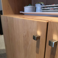 Team 7 - Chest of drawers Cubus solid alder wood with 2 doors - 8