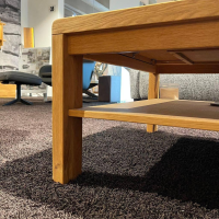 Natura - Couchtisch Cartago Soft Wildeiche Massiv Geölt Tischlerplatte Furniert Mit Korkeinlage - 5