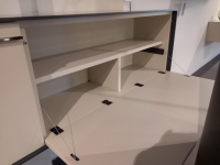 Molteni & C - Hängesideboard Pass Word Kieselgrau ANR1148 Matt Lackiert - 9