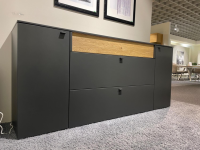Venjakob - Sideboard 7243 3893 Lumea Lack Anthrazit Matt Und Eiche Gehackt Gebürstet Mit LED Beleuchtung - 9
