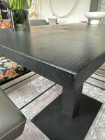 Bullfrog - Essgruppe Thekla Holz Esche Schwarz Stoff Gemischt Gestell Metall Schwarz Pulverbeschichtet - 7