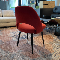 Knoll International - Saarinen Conference Chair Stoff B Velvet Tomato Rot ohne Armlehnen - 2