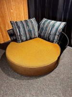 Bullfrog - Isola Outdoor Sitzelement Rund Stoff Magnum Umbra Braun - 4