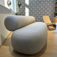 Norr - Sofa Hippo Stoff Savanna 0122 Grau Beige - 2