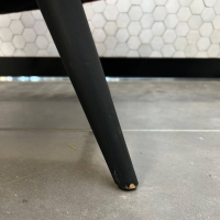 Walter Knoll - Sessel 375 10 Stoff Lucia 7687 Orange Gestell Massivholz Eiche Schwarz Geflammt Geölt - 2