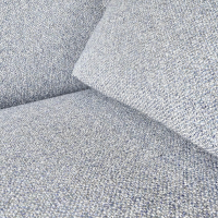 IP Design - Sessel Loop Stoff Mara IP1763-353 Grau Füße Metall Schwarz - 7