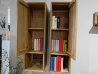 Natura - Wohnwand Missoula Wildeiche Massiv Geölt mit Schroppung - 4