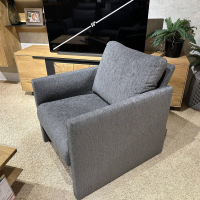 Erpo - Sofagruppe ER175 Varese Stoff Nora 5063 81 Grau Inklusive Sessel Und Hocker - 7