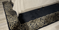Rugs & Riches - Teppich Century 170x240 Neuseelandwolle Schwarz Beige - 6