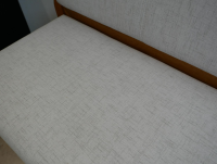 Schösswender - Eckbank Larissa P Stoff Kabal 9534 Weiß Wildeiche Massiv Geölt mit 2 Stühlen - 4