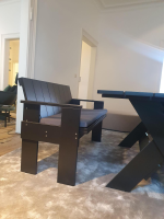 Hay - Outdoor Sitzgruppe Create Dining Kiefernholz Schwarz Wasserbasiert Lackiert - 6