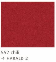 Walter Knoll - Sessel 375 Stoff Harald 552 Chili Rot Gestell Massivholz Eiche Geflammt Geölt - 2