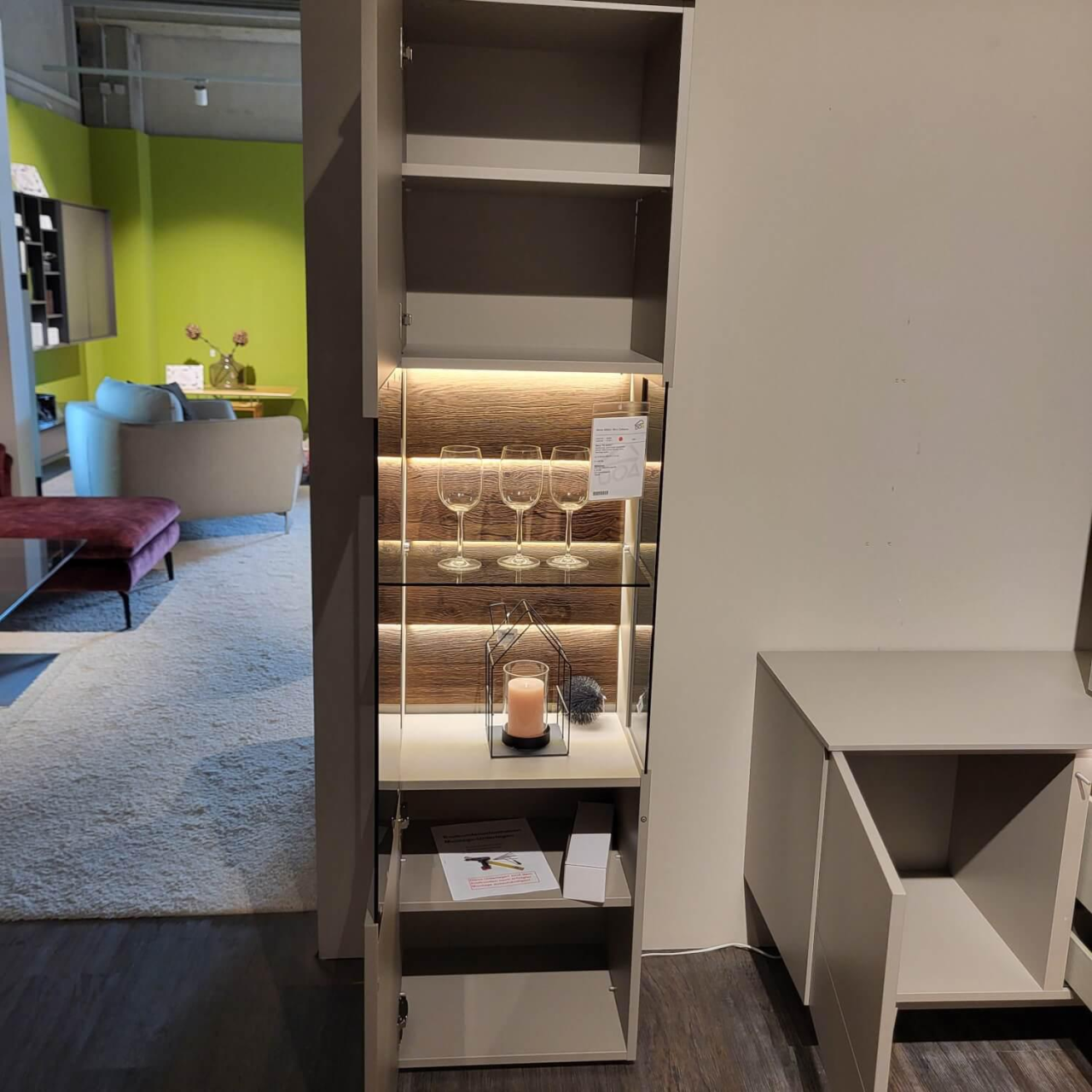 Gwinner Vitrine KS 989921 Lack 049-42-51147 | MÖBELFIRST.DE!