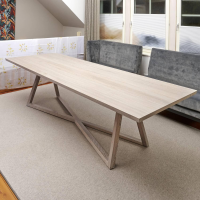 Bielefelder Werkstätten - Esstisch Polo Dining Eiche Pure Natural Grau Geräuchert Geölt - 4