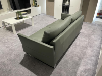 Erpo - Sofa Classics  CL990 R Leder 170 163 Olive Grün Kufe Metall - 3