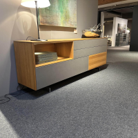 Team 7 - Sideboard Filigno Anrichte 3 Eiche  Natur AFK 38215 Keramik Cement Gestell Cubus Pure Kufe - 6