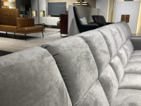 Bretz - Sofa Ocean 7 Stoff Moon Dust 659680 Grau 297 Breit - 8