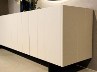 Novamobili - Kommode Stripe Deckplatte Marmor Bianco Carrara Beige Creme - 4