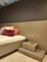 Kettnaker - Bettanlange Lack Taupe Beige Braun Ohne Lattenrost Ohne Matratze Sowie Dekoration - 7