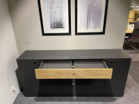 Venjakob - Sideboard 7243 3893 Lumea Lack Anthrazit Matt Und Eiche Gehackt Gebürstet Mit LED Beleuchtung - 14