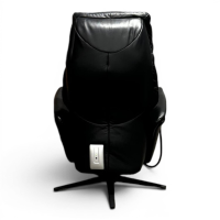 himolla - Sessel 7051 Easy Swing M Leder 24 Longlife Black Schwarz Gestell Metall Schwarz Mit Elektrischer Verstellung - 6