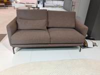 WK Wohnen - Garnitur Göteborg WK 593 Stoff 41 82 Ocker Braun Gestell Schwarz - 7