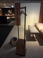 Voglauer - Garderobenständer Stummerdiener Valpin Eiche Altholz Metall Anthrazit - 4