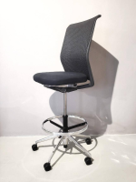 Vitra - Bürostuhl Id Mesh Bezug Sitz Plano Nero Schwarz Rücken Diamond Mesh Nero F30 Schwarz Gestell Edelstahl Mit Rollen Schwarz - 2