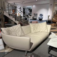 De Sede - Wohnlandschaft DS-0102/29 Bezug Leder 24 Select 15 Kit Fuß B Hochglanz Verchromt - 8