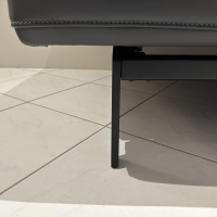 De Sede - Funktionssofa DS 747 Leder Touch 02 Umbra Schwarz Fuß Stahl Schwarz Armlehne Mit Kissenoptik - 7