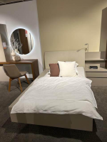Rietberger Möbelwerke - Bett mit Anbauregal Skara Schlafen Lack Cashmere (R4) - 5