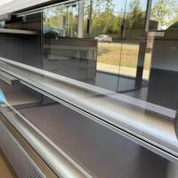 Molteni & C - Ankleide Gliss Master Korpus Böden Rückwand aus Zirbelkiefer Silber mit Beleuchtung - 13