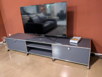 USM Haller - TV-Sideboard Metall Lack Anthrazitgrau - 6