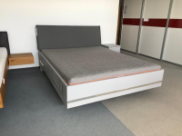 Nolte - Bettanlage Concept Me 500  S9 Seidengrau ohne Lattenrost ohne Matratze mit Nachttisch Alegro - 3
